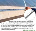 Kit Perfil e Mola (Conjunto Barra e Molha)