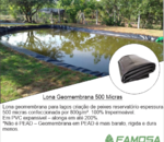 Lona Geomembrana Para Criação de Peixes